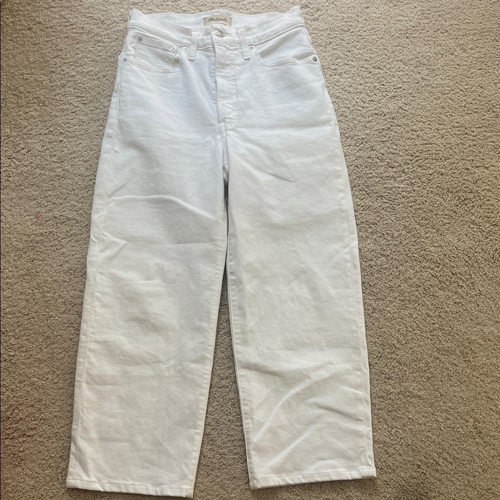 Madewell Women's White Jeans